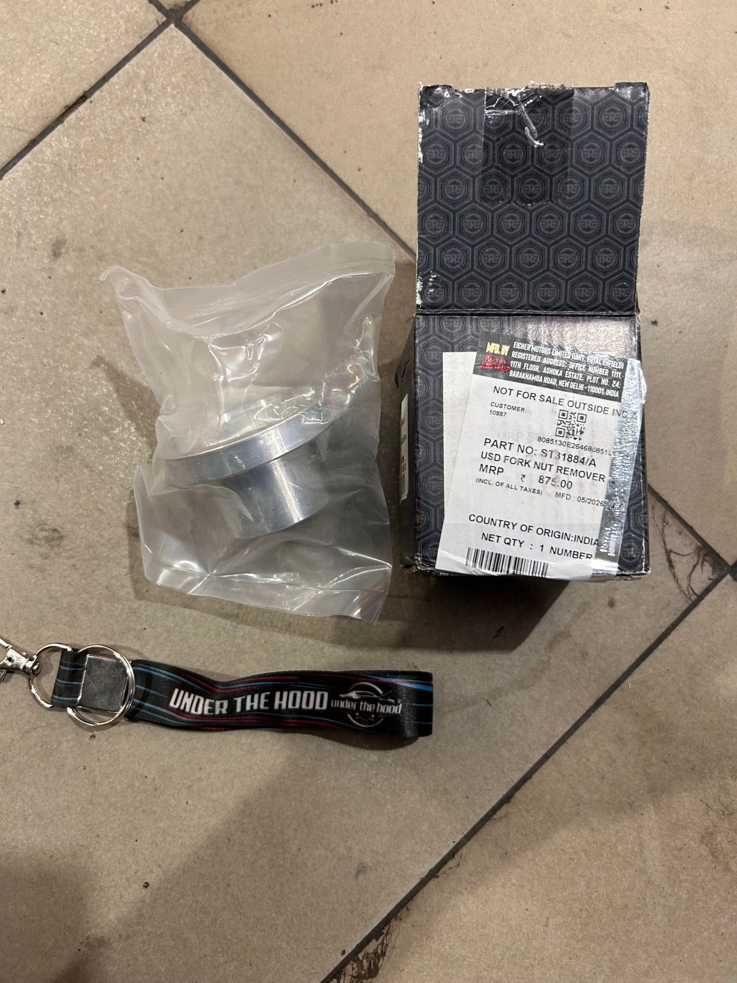 Royal Enfield Himalayan 450 USD Fork Nut Remover & Installer ST31884/A