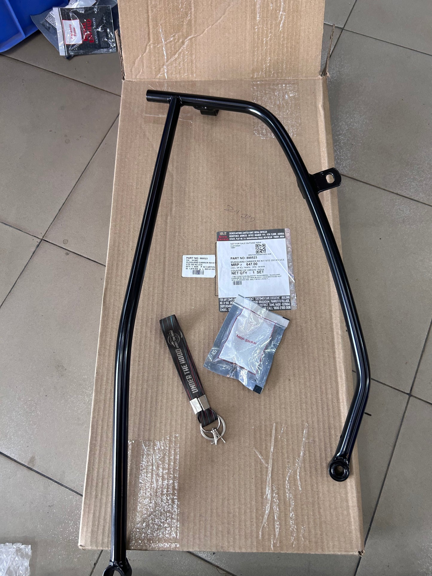 Royal Enfield Mudguard Carrier RH Kit for Standard 350 KS UCE – 888523