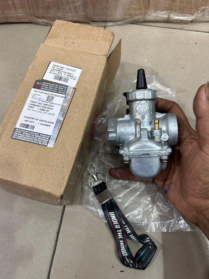 144732/A Royal Enfield Carburettor 350cc (Mikcarb VM24 Type) for Bullet 350, Electra 4S/5S, Machismo, Campus – Genuine OEM