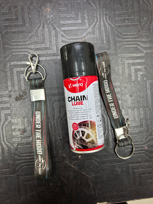 Hero Genuine Chain Lube Spray 100ml – SPDCHL0001S – Smooth, Rust-Resistant Chain Care for Harley X440 / 440X & Hero Mavrick 440