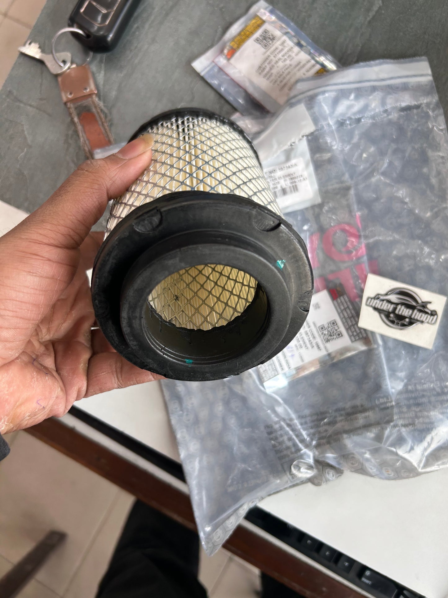 Royal Enfield Himalayan 411 & Scram 411 Air Filter Element – OEM 587343/A | Genuine RE Replacement