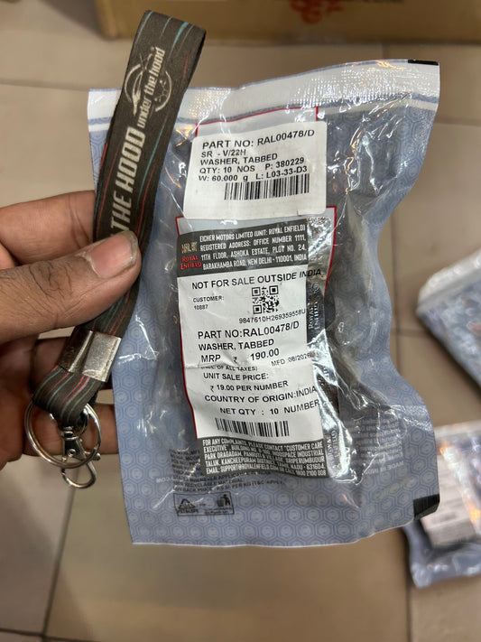 Royal Enfield Steering Head Tabbed Lock Washer – Himalayan 450 & Guerrilla 450 – RAL00478/D