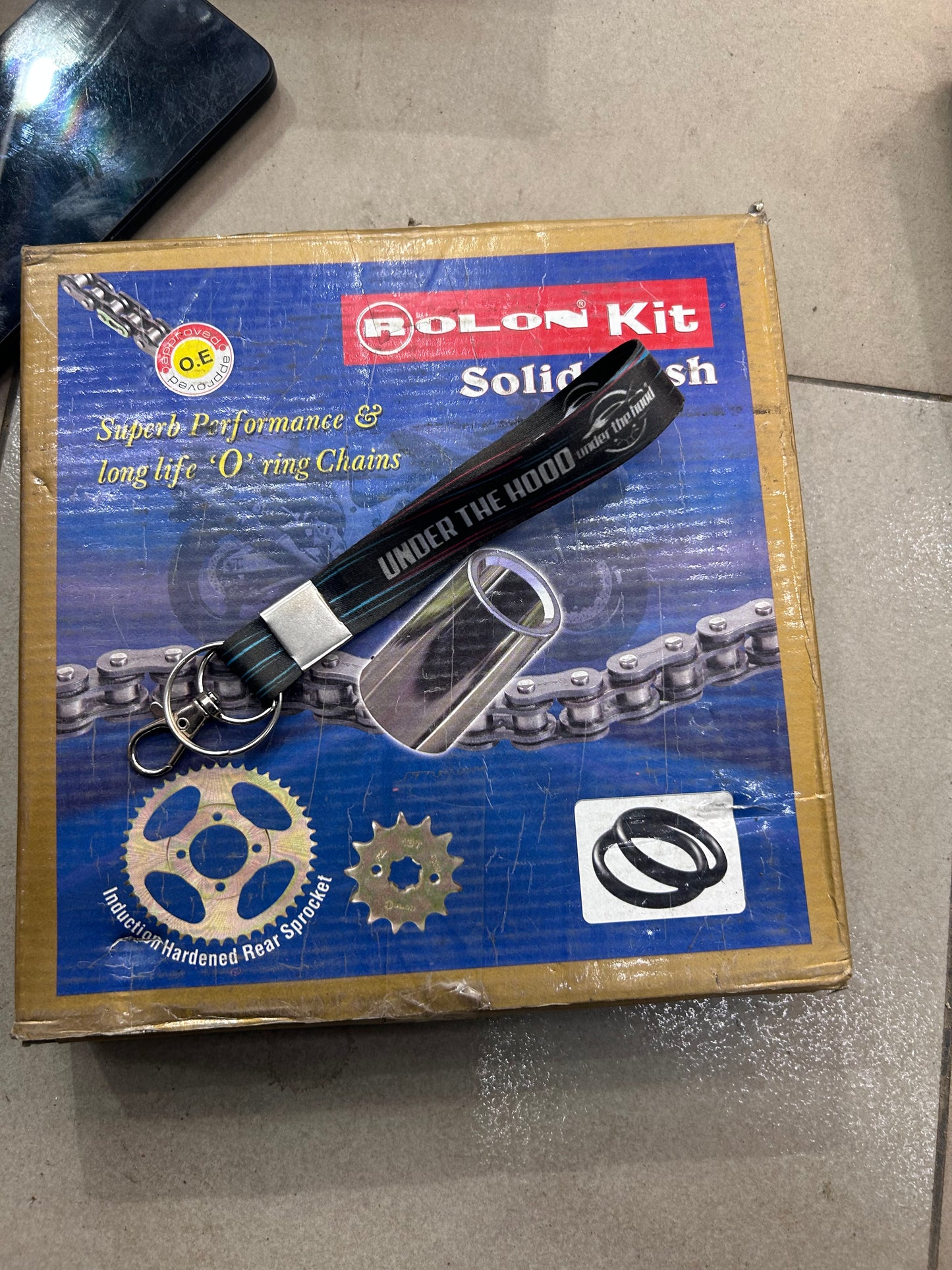 Rolon HPOR 219 High-Performance O-Ring Chain & Sprocket Kit – Bajaj Avenger 220 Street / Cruise (R520HPOR-110-2, 14T / 36T, 110L)