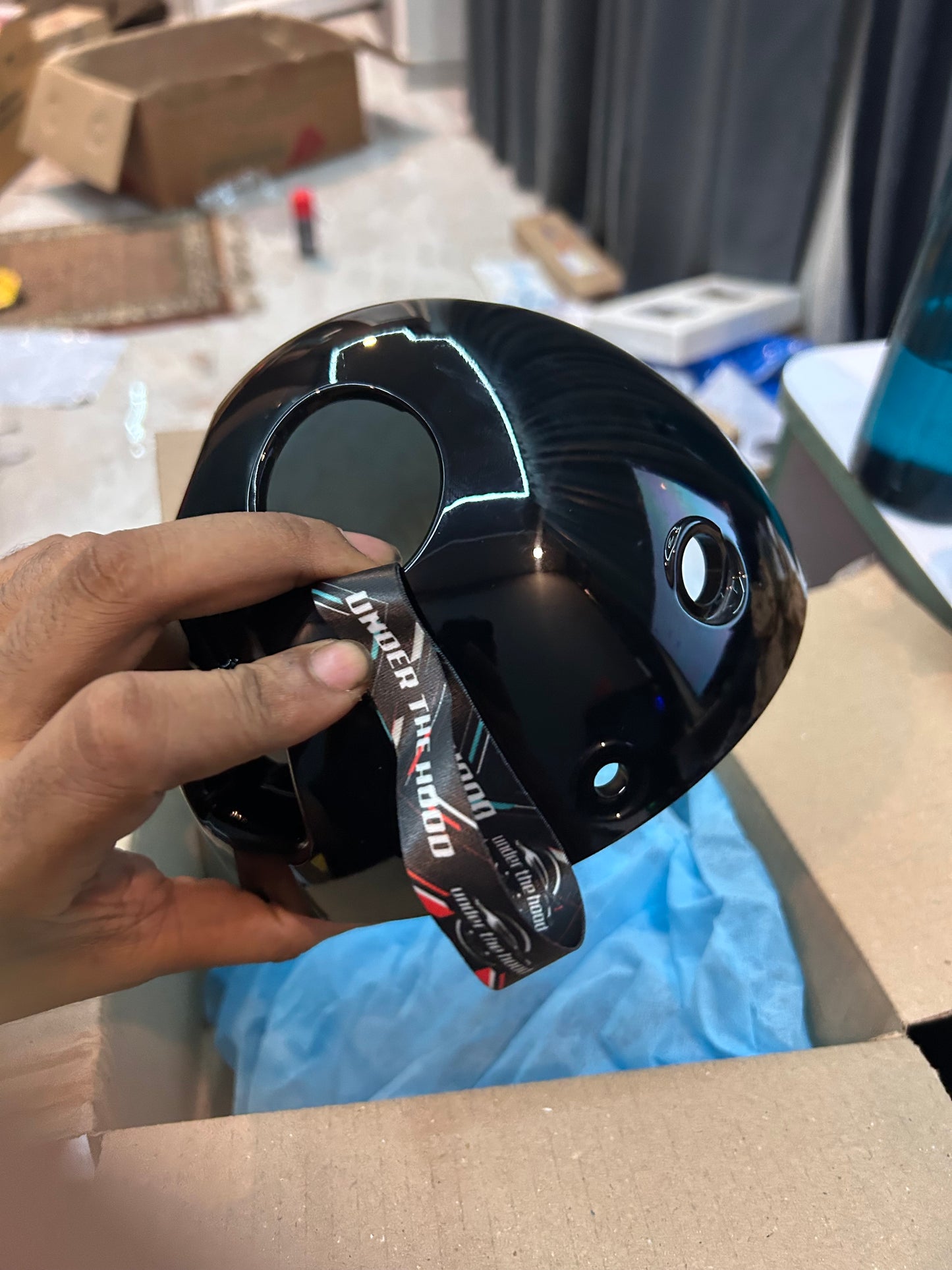 Royal Enfield Headlamp Housing (Black) – Interceptor 650 & Continental GT 650 (BS6 LED) – RAN00914/A