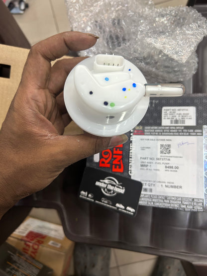 Royal Enfield 587377/A – Fuel Pump Assembly (EFI) for Himalayan, Scram 411, Classic 500, Thunderbird 500, Bullet 500, GT 535 (BS4 Models)