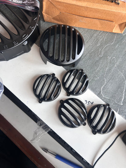 Sampda H/L Grill Set for Royal Enfield Classic 350 Reborn / New Standard – LED Indicator Model or Halogen Indicator Model