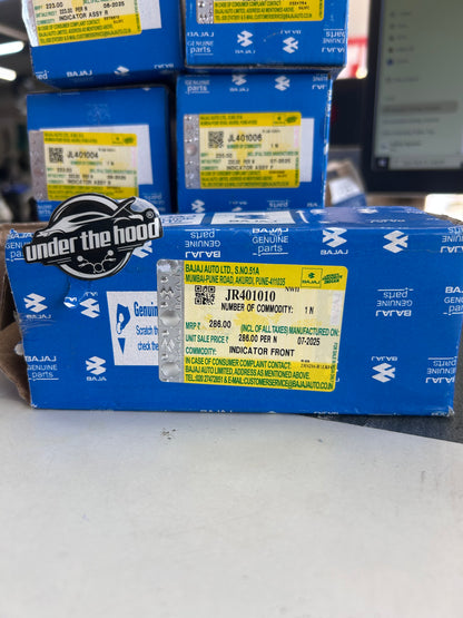 Bajaj Pulsar N160 Indicator Front Right (RH) – JR401010 | OEM Turn Signal Assembly