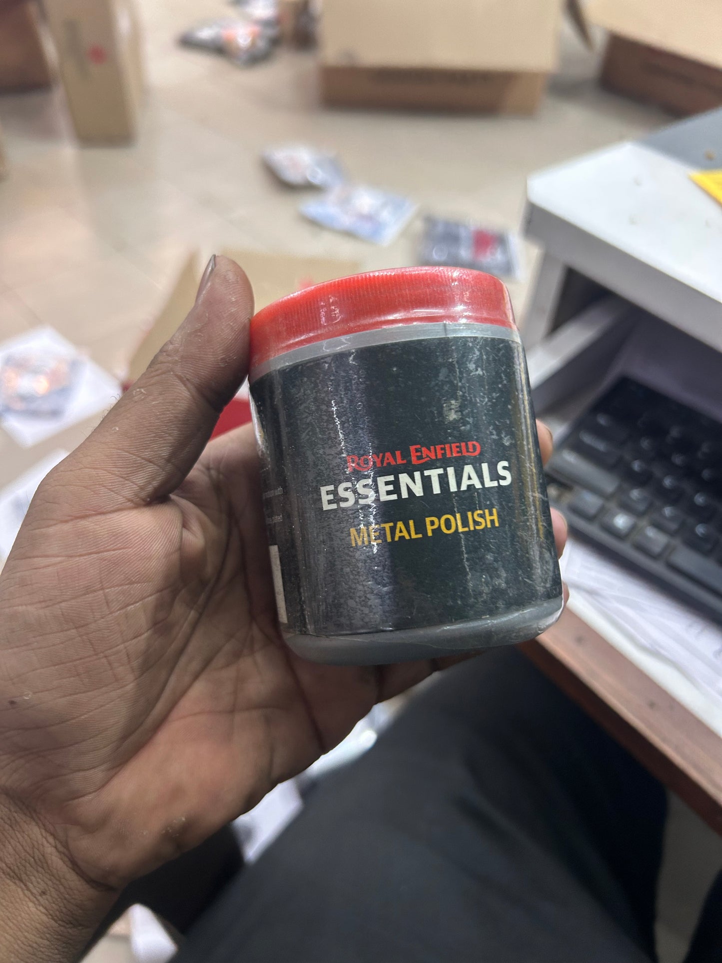 33081208 - Metal Polishing - 15Gms Royal Enfield Metal Polish Chrome Polish For Bullet