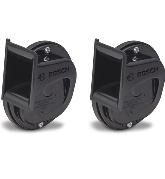 Bosch Symphony Horn Bosch_Symphony_Horn_Black_Colour_12 V_Set of 2_ For Car, LCV,3-Wheeler,Bike