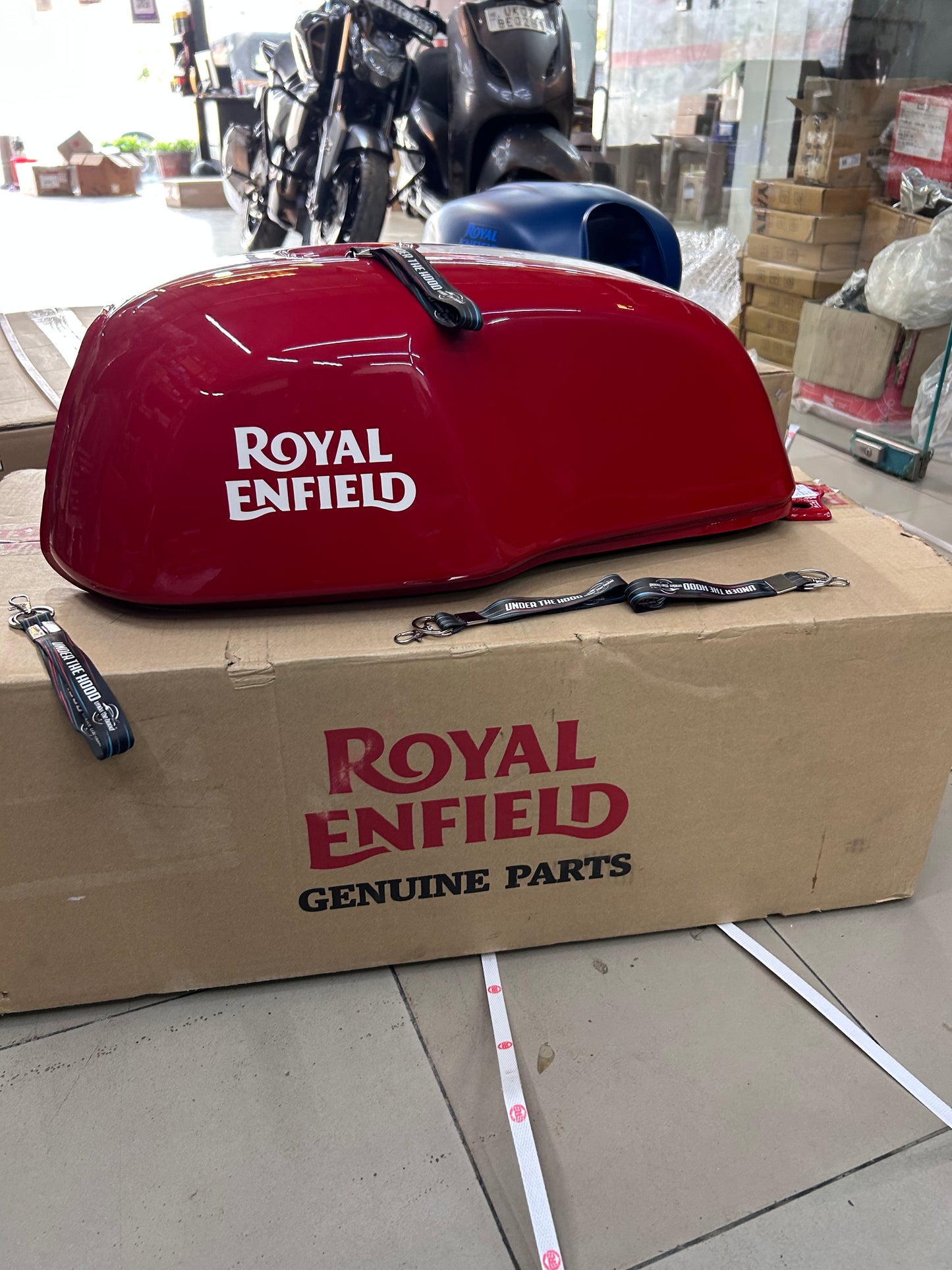 Royal Enfield Continental GT 650 Rocker Red Painted Fuel Tank RAK00780/A