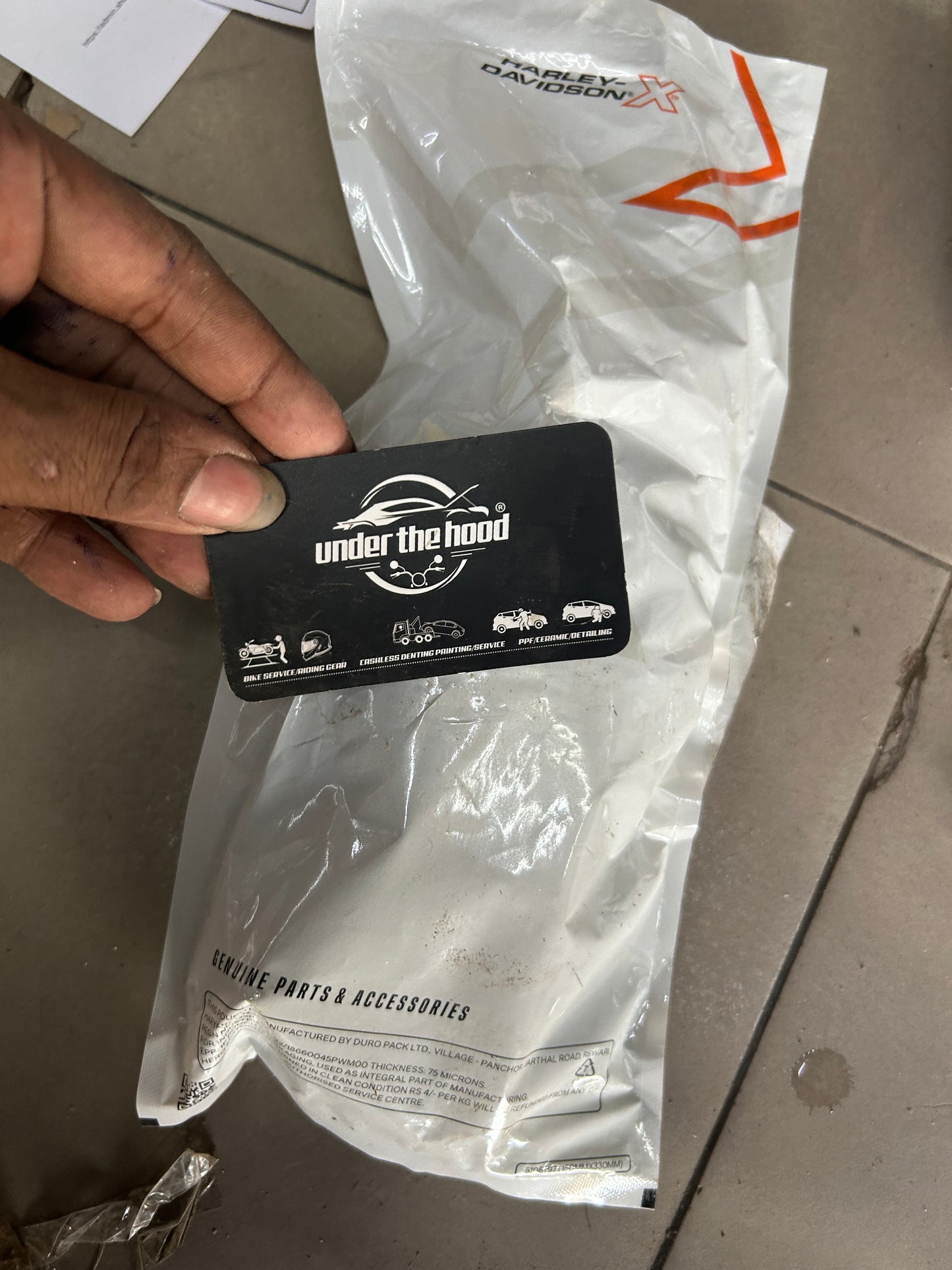 Harley-Davidson X440 / X440 OBDII / X440T Muffler Cover 2 Matt Axis Grey OEM | HDH18318-RAA-000N