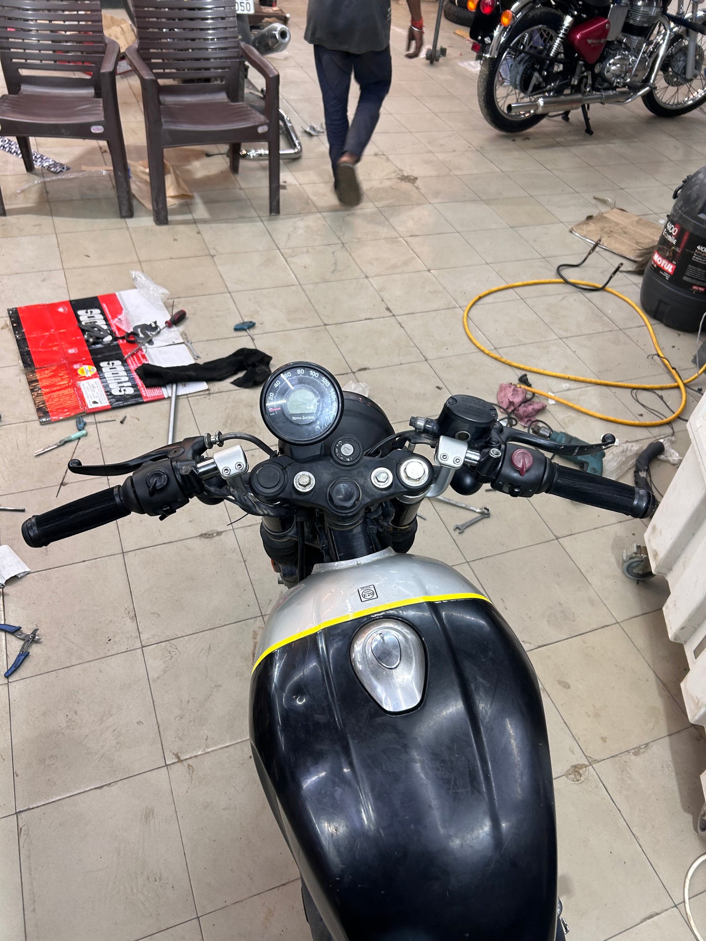 Continental GT-Style Handlebar Conversion Kit – for Interceptor 650 (also suits Hunter 350)