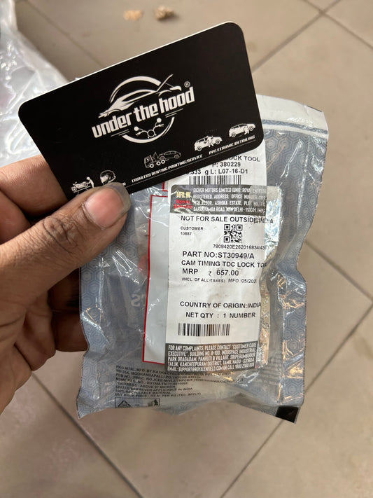 Royal Enfield Cam Timing TDC Lock Tool ST30949/A for Meteor 350, Classic 350 Reborn & Hunter 350