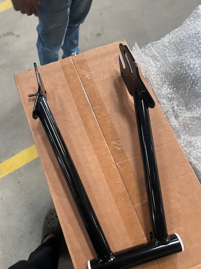 Swing Arm Sub Assembly (Rear Swingarm) Black for Royal Enfield Bullet 500 / Classic 500 UCE – 867006 (Euro 3 Swing Arm Assembly Type)