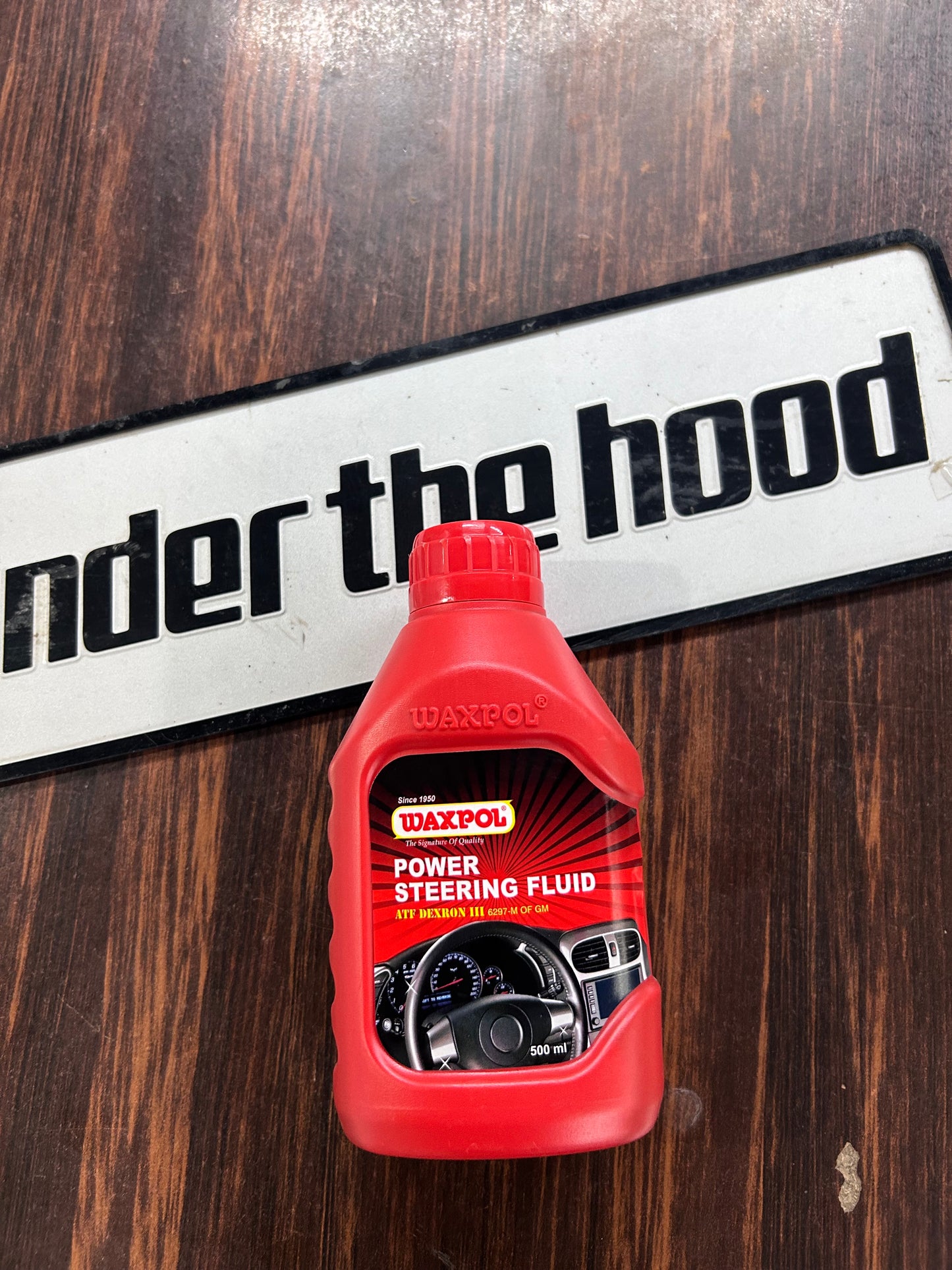 Waxpol Power Steering Fluid ATF Dexron III GM Allison C-4 – 500ml
