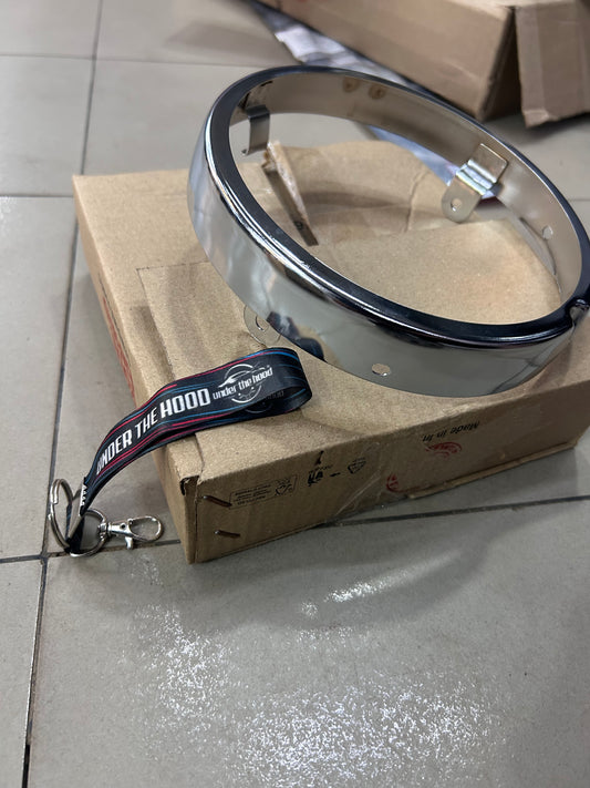 Royal Enfield Classic 350 Reborn / New Bullet 350 Chrome Headlamp Outer Rim RAN00571/A