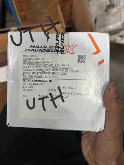 Genuine Harley AC Generator Assembly (Stator / Charging Coil) – HDH31100RAA001S | Harley-Davidson X440 / 440X  (Fitment Verify) HDH31100RAA001S
