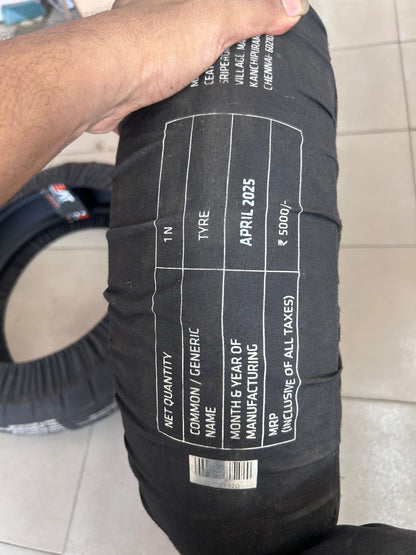 CEAT Sportrad 140/70ZR17 TL 66W Rear Tyre – R15, KTM, Apache