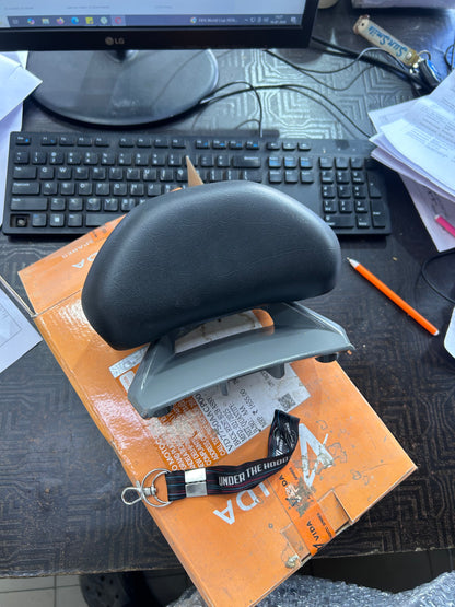 VIDA V2 Genuine Back Rest Sub Assembly Dark Industrial Grey – Pillion Backrest / Passenger Support – VD7750AACP000DS