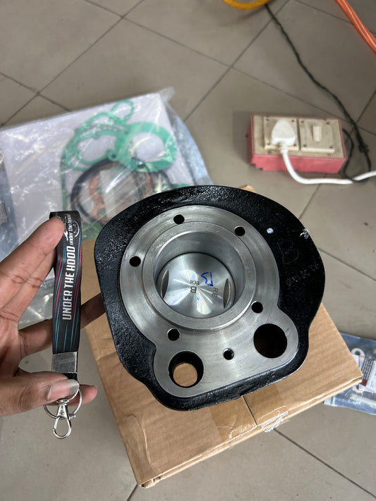 Royal Enfield 144068 – Cylinder Barrel & Piston Kit (3-Ring) – 350cc Cast-Iron Bullet (Std / Deluxe / Electra 4S/5S / Old Models)
