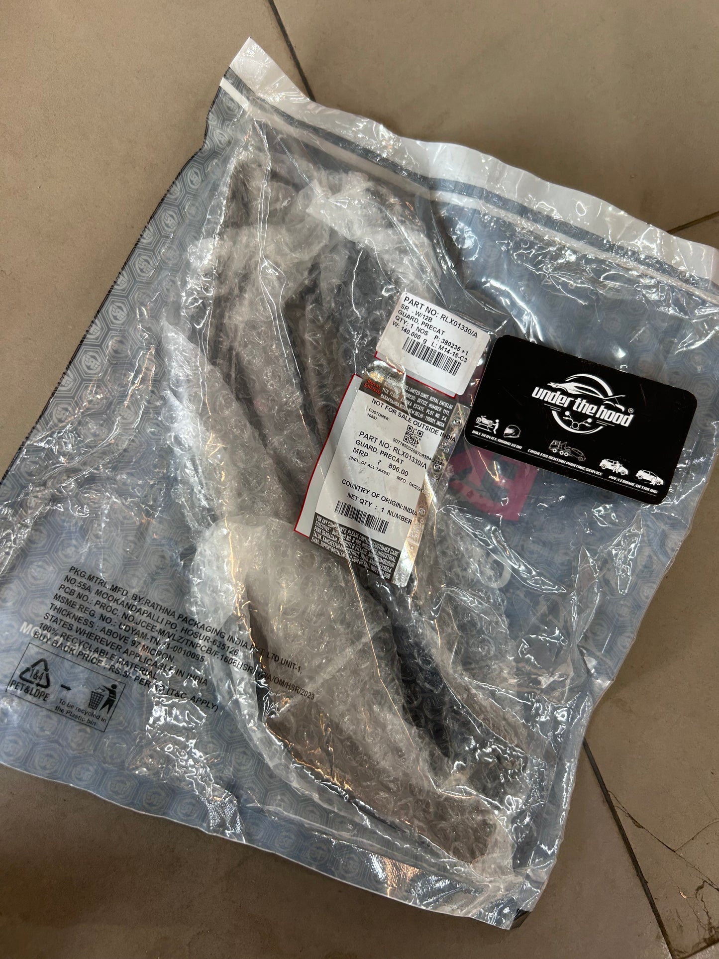 Royal Enfield Precat Guard RLX01330/A for Bear 650
