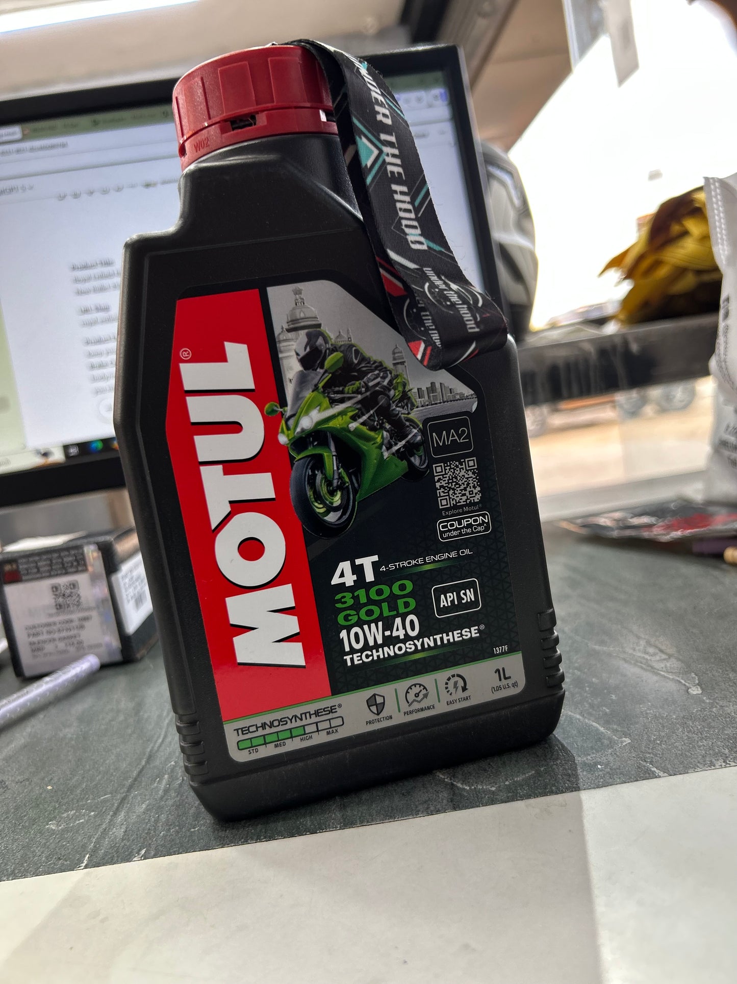 Motul 3100 4T Engine Oil – 1 Litre (10W30 / 10W40 / 20W40)