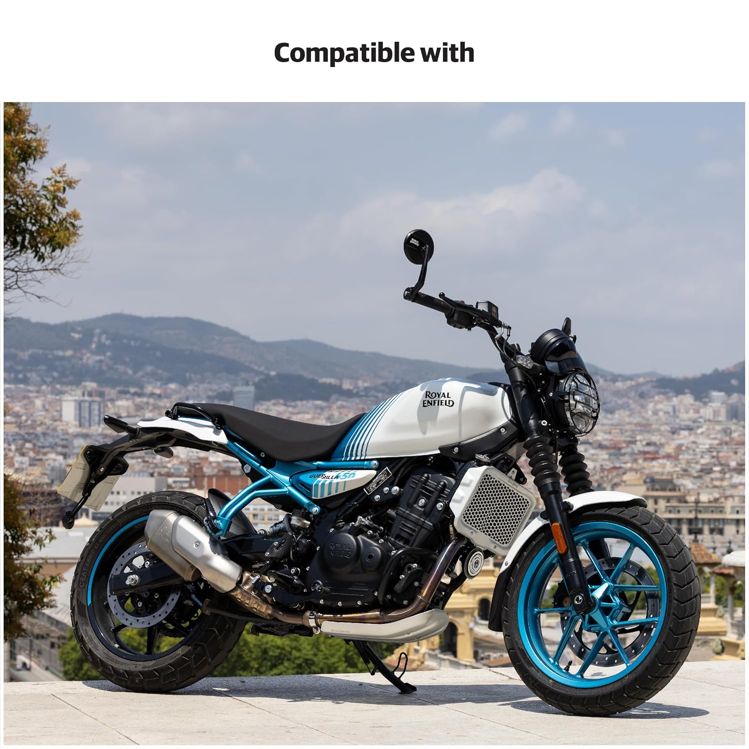 Royal Enfield KXA00473 Tinted Flyscreen for Guerrilla 450 – UNDER