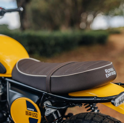 Royal Enfield Brown Signature Scrambler Seat for Bear 650 – 1990532