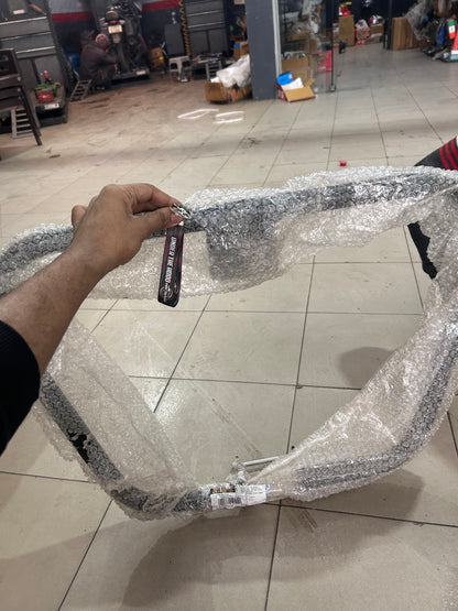 Royal Enfield 1990602 Black Trapezium Engine Guard (32 mm) — OEM Crash Bar for Classic/Bullet/Electra UCE