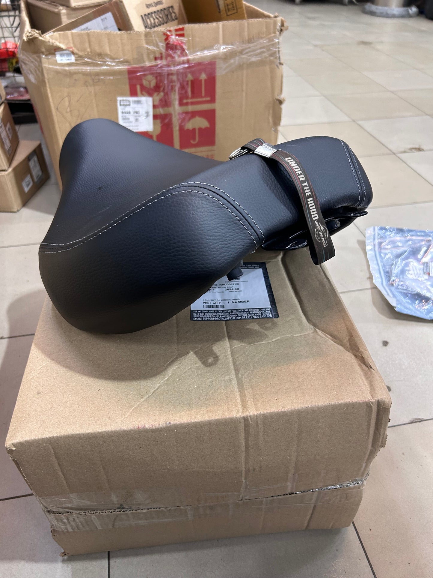 Royal Enfield Super Meteor 650 Rider Seat Assembly RAU00021/C