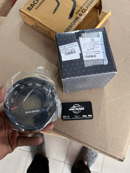 Royal Enfield RAM00556/C – OEM KMPH Instrument Cluster (Single Scale) for Hunter 350 / 350 Models