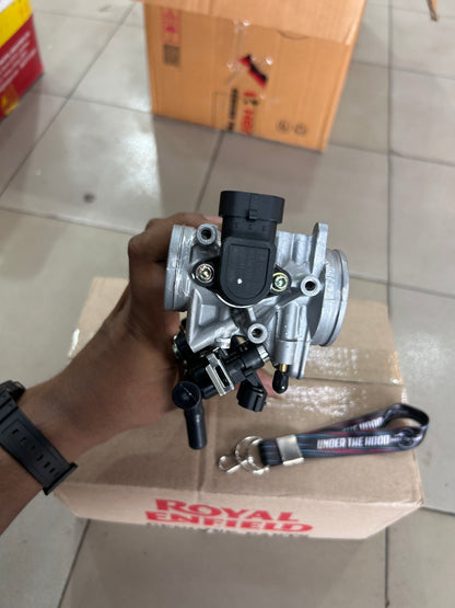 Royal Enfield 576033/F – Throttle Body OEM for Interceptor 650 & Continental GT 650 (UK/Euro IV-V)