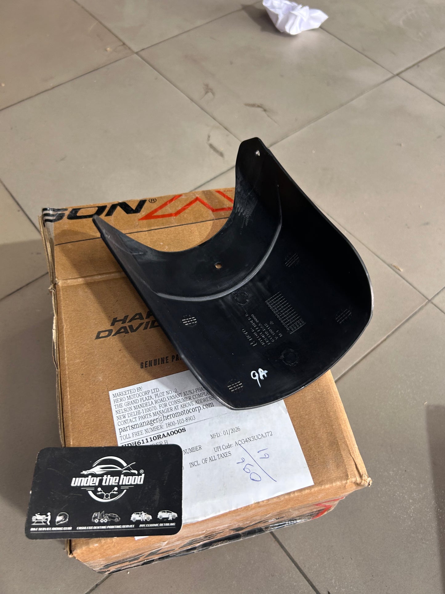 Harley-Davidson X440 / X440 OBDII / X440T Front Fender B OEM | HDH61110-RAA-000