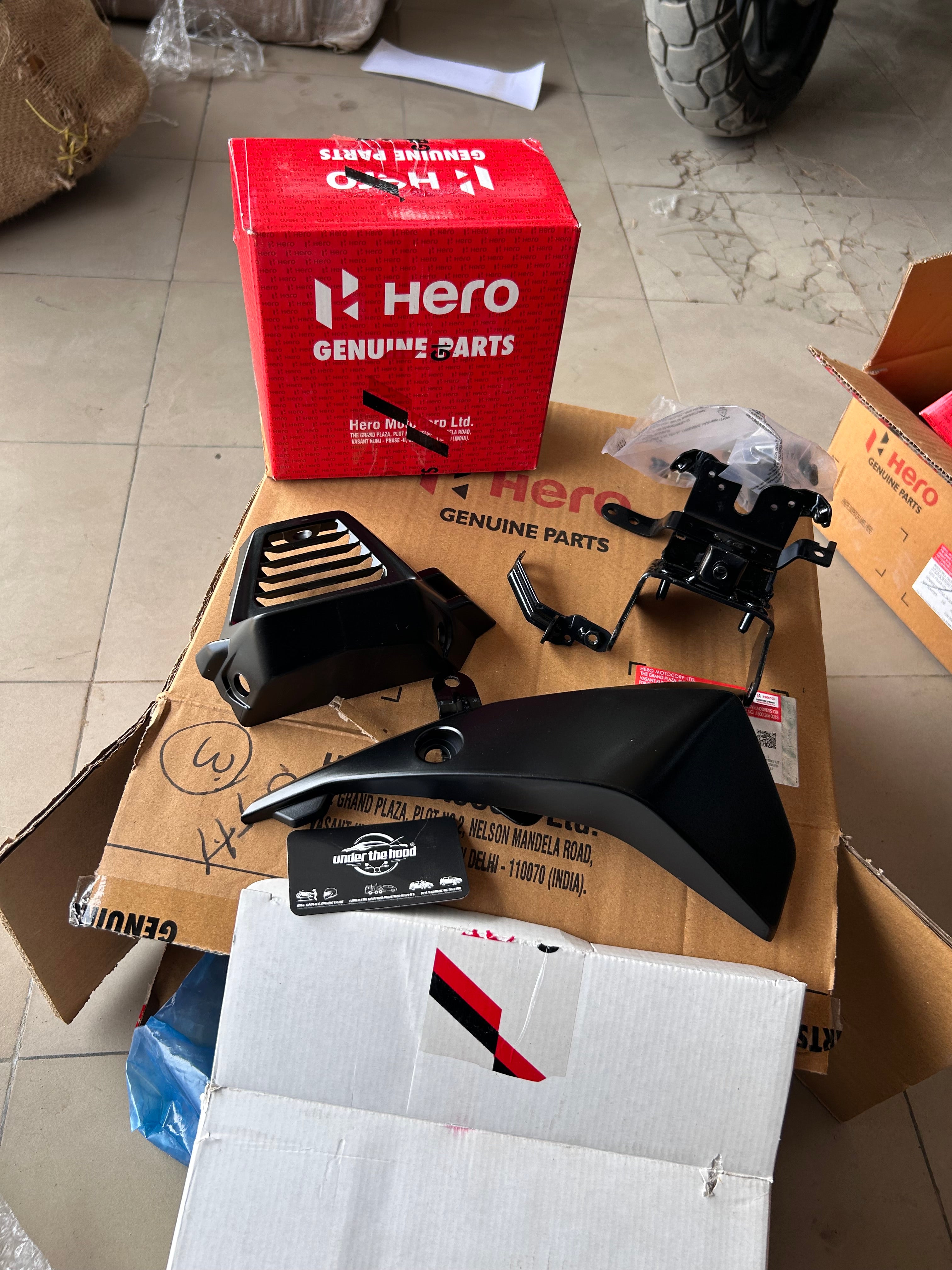 Hero Xtreme 125 Under Cowl Kit 6432BACL000FS – UNDER THE HOOD