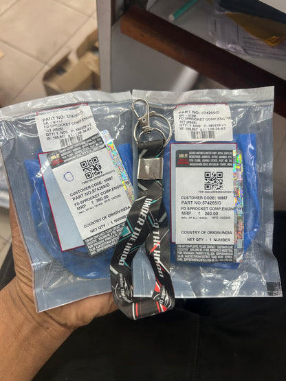 Royal Enfield Front Drive Sprocket 15T (574265/D) – Genuine OEM for Himalayan, Interceptor 650 & Continental GT 650