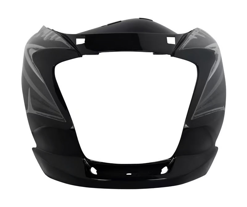 Hero Genuine Passion Pro Front Visor Black Type-3 | Headlight Mask / Fearing / Khopadi | 83400AAC000TS