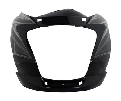 Hero Genuine Passion Pro Front Visor Black Type-3 | Headlight Mask / Fearing / Khopadi | 83400AAC000TS