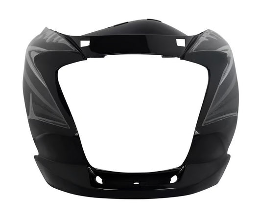 Hero Genuine Passion Pro Front Visor Black Type-3 | Headlight Mask / Fearing / Khopadi | 83400AAC000TS