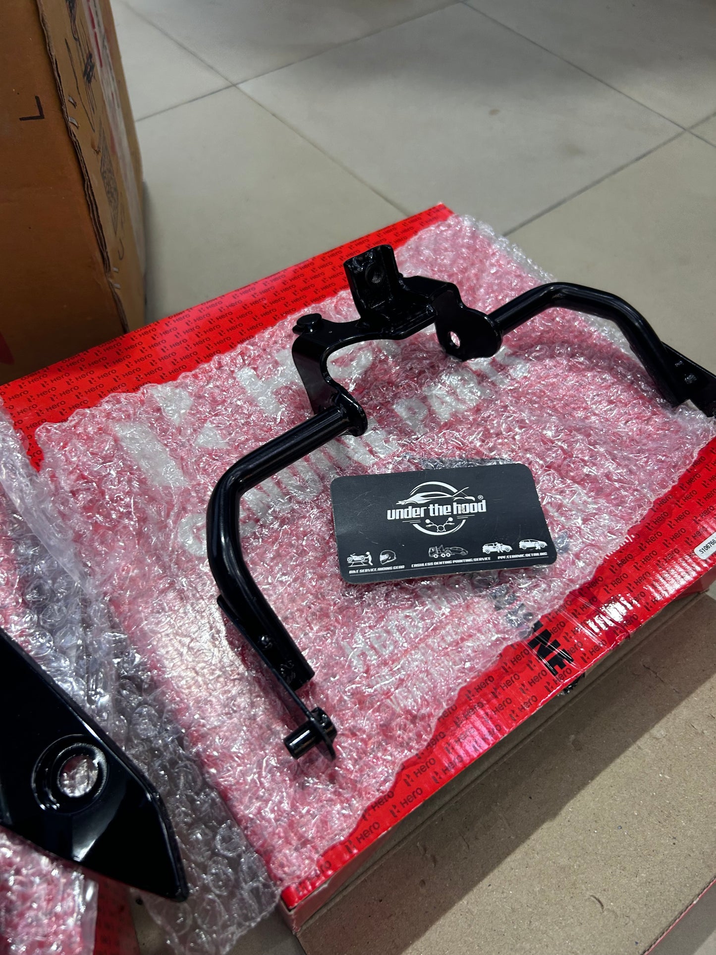 Hero Genuine Belly Pan Assembly Kit for Glamour X 125 - 5 Colour Options