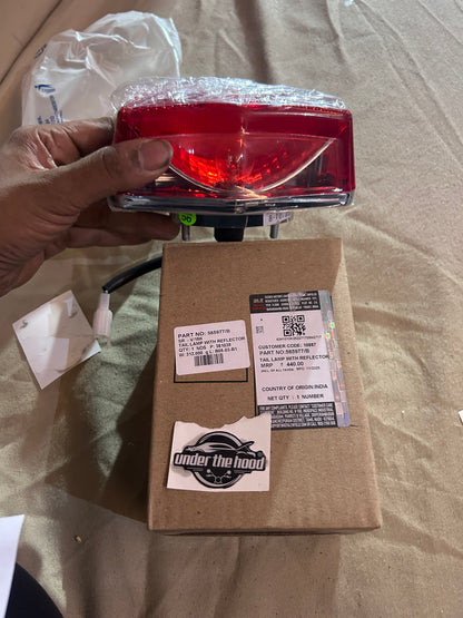 Royal Enfield 585977/B Tail Lamp with Reflector – Genuine Rear Light Assembly for Interceptor 650 & Continental GT 650