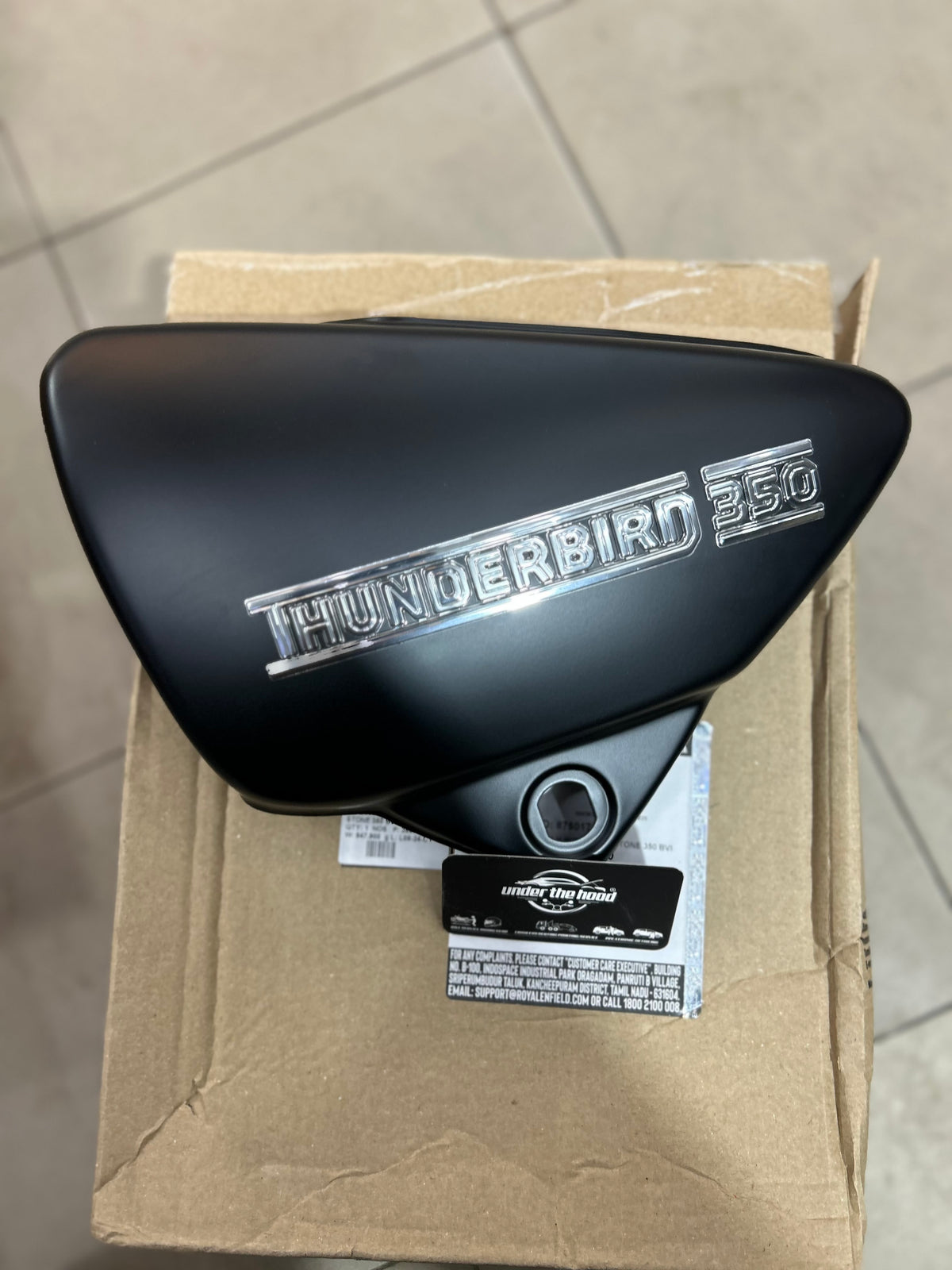 Royal Enfield Side Panel LH with Sticker Stone 350 BVI 875017 for Thunderbird 350
