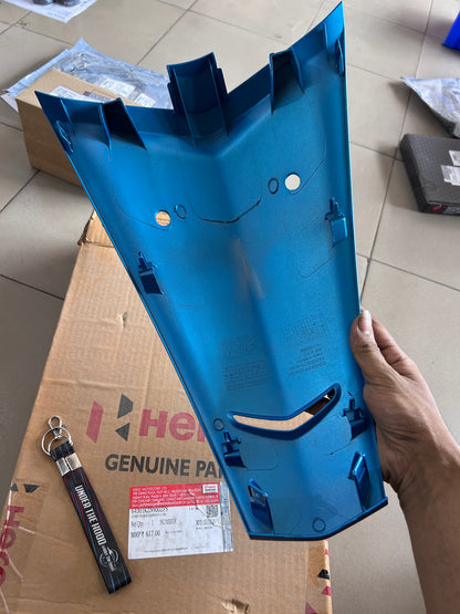 Hero Maestro Front Center Cover Blue MBM B-215M | Genuine Front Body Panel | 64301KZN900ZFS