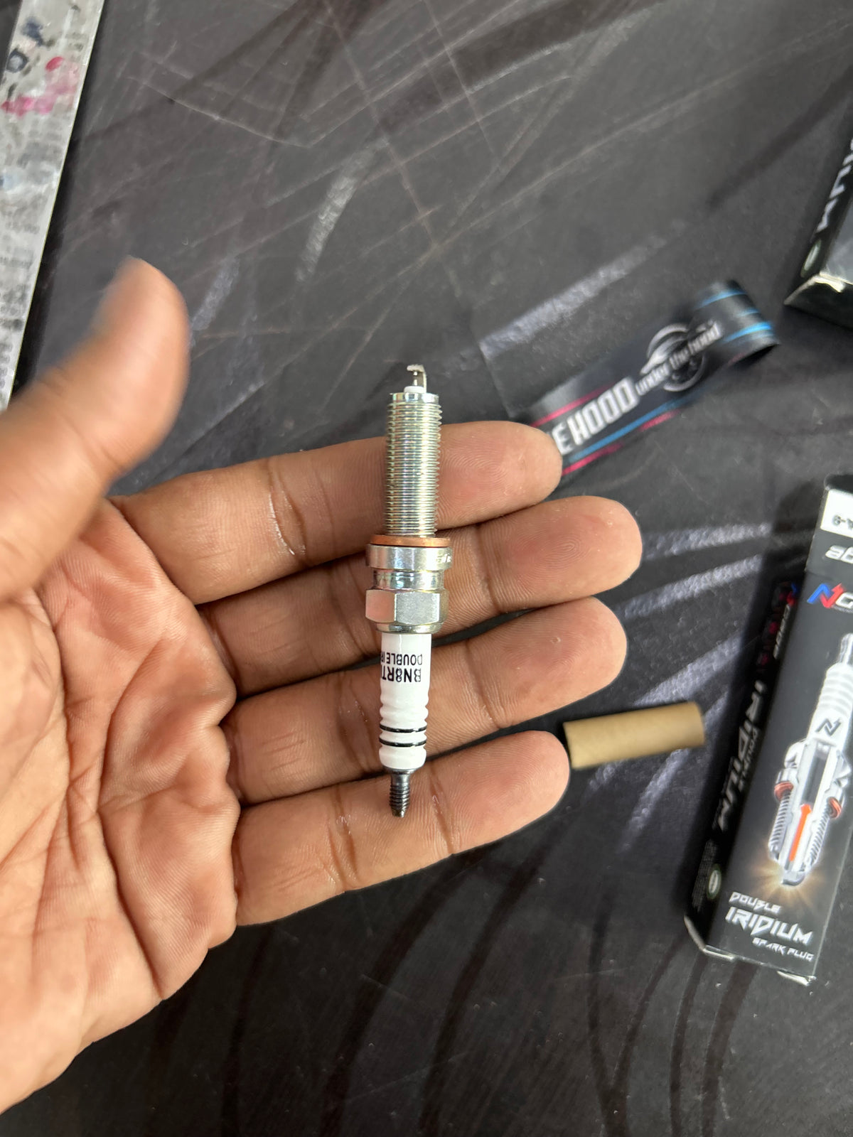 NGage BN8RTIIA-9 Double Iridium Spark Plug – Royal Enfield Himalayan 450, Guerrilla 450 & Hero Xpulse 200 4V / Pro
