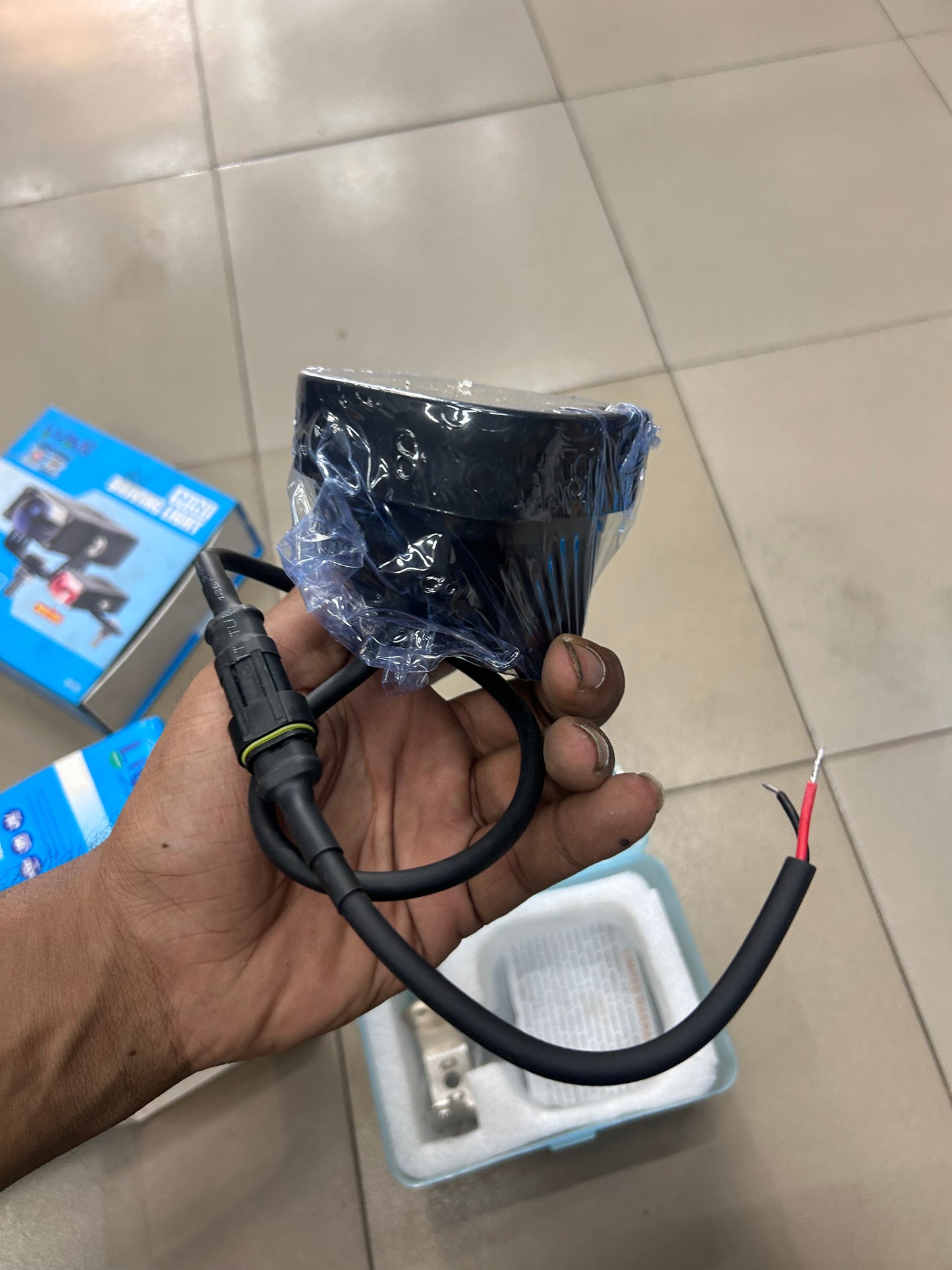 Hjg 4 Led Fog Lights With Cap (Set Of 2)