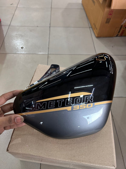 Royal Enfield Meteor 350 Supernova Black RH Outer Cover with Sticker Halcyon Black RAV02811/A