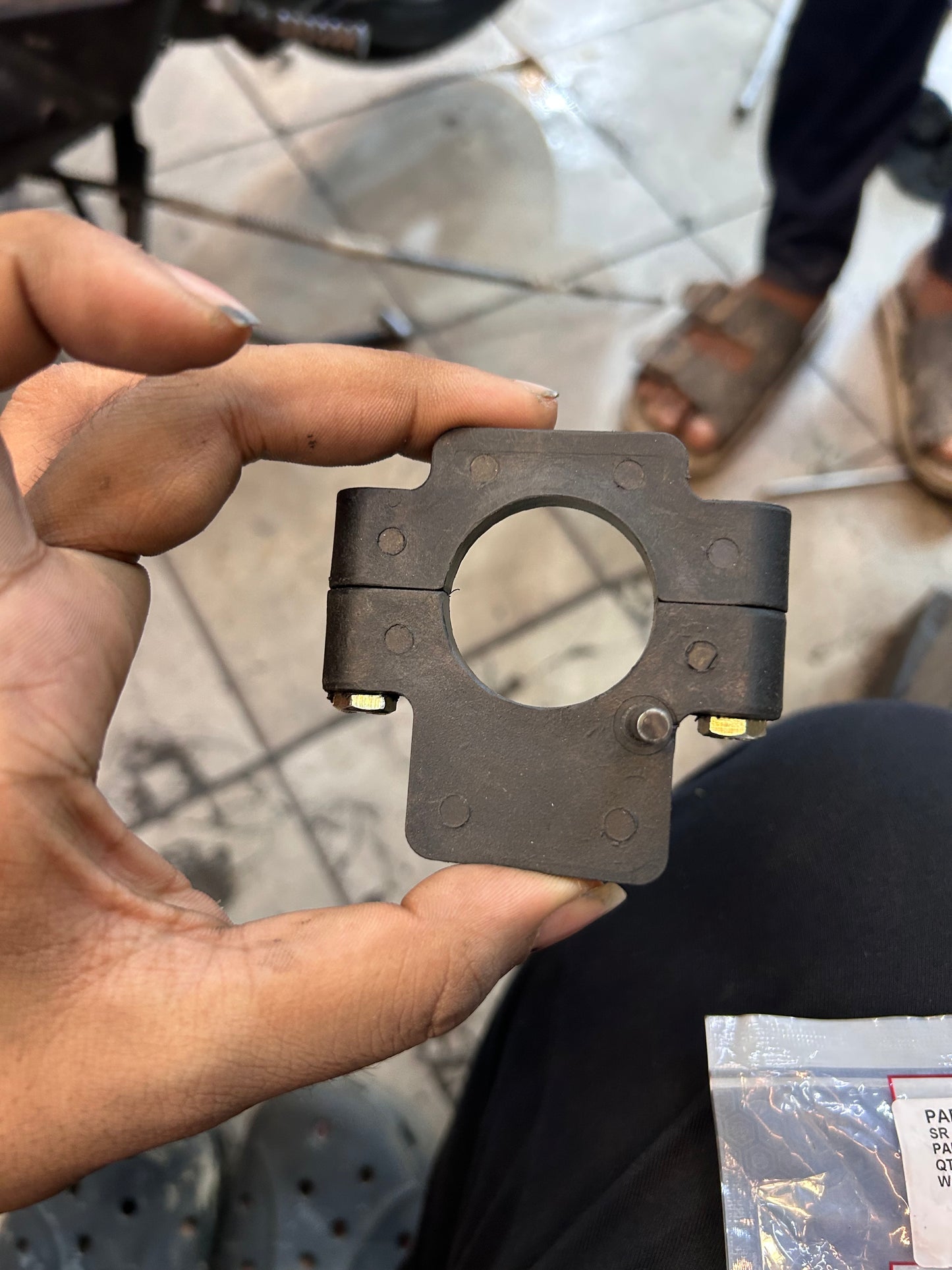 Rear Chain Pad Assembly – Royal Enfield 570547/C (Genuine OEM)