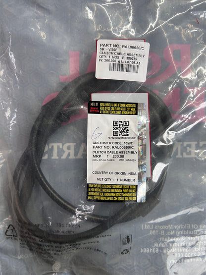 Royal Enfield RAL00650/C – Clutch Cable Assembly for Continental GT 650 (BS6)