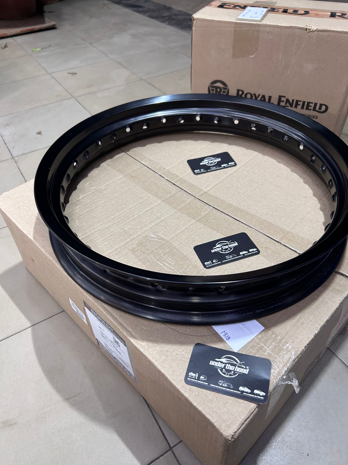 Royal Enfield Interceptor 650 & Continental GT 650 Black Front Wheel Rim 2.5 x 18 – 148537/A