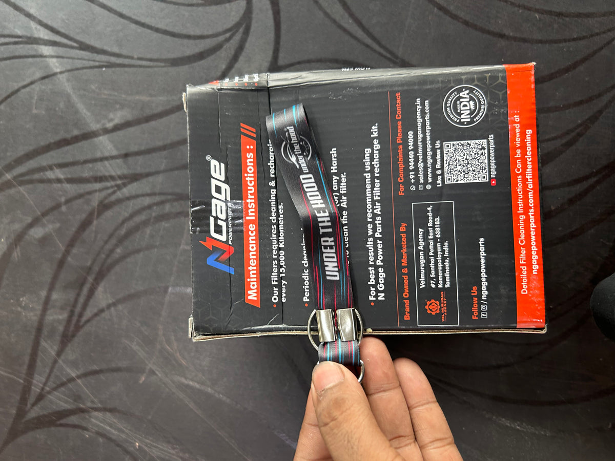 NGage Hyper Flow Performance Air Filter NGAGE-001INT650 for Royal Enfield Interceptor 650, Continental GT 650 & Bear 650