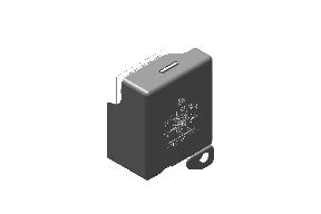 Royal Enfield 867030 cover resonator box black – Bullet 350 UCE KS ES (OEM)
